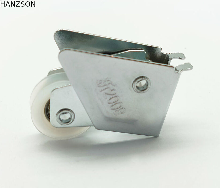 626 Bearing Roller With Shaft M6 Screw Furniture Drawer Pulley With Screw Showcase Drawer Wheel Pom Nylon Belt Axle Flat Wheel