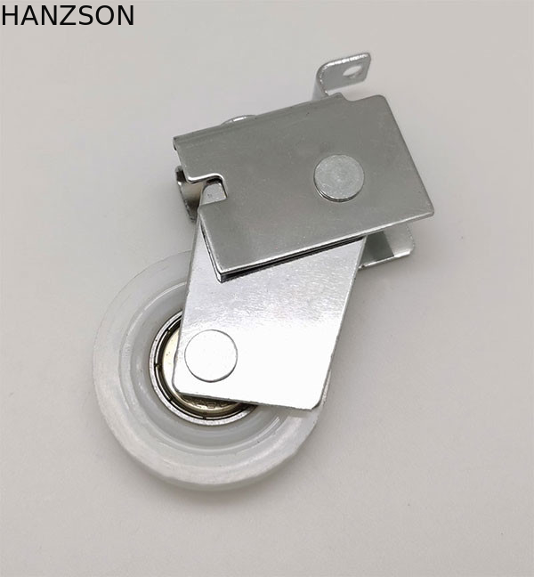 Bánh xe lăn cửa trượt 608zz Kích thước 40,2 × 18,0 × 19,2mm với lớp mạ Chrome