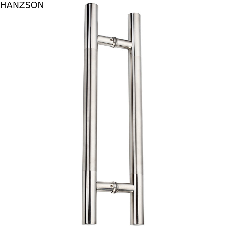 Tay nắm mạ Chrome SUS316, Tay nắm cửa kính phòng tắm SUS201 Độ dày ống 1,5mm