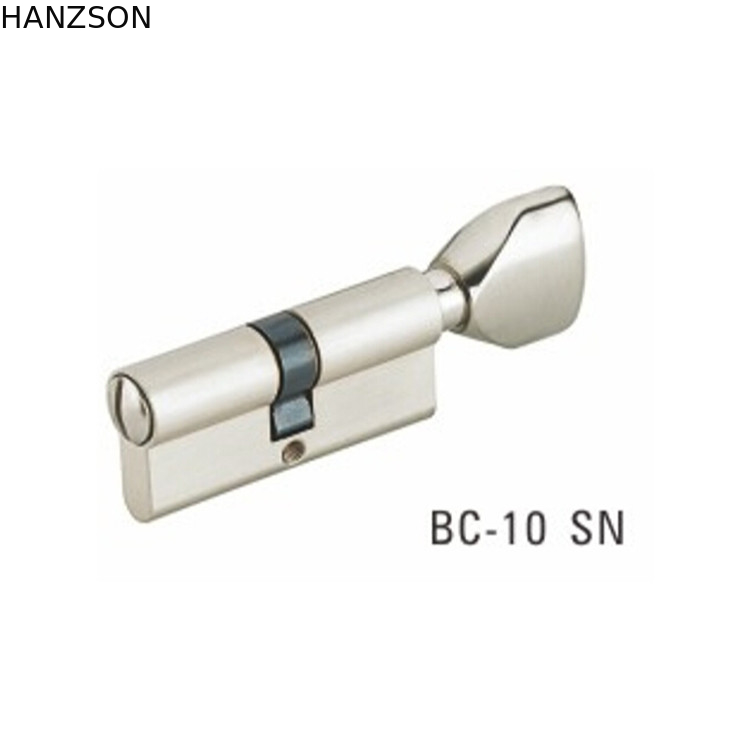Xi lanh khóa cửa cấu hình Euro bền, Xi lanh khóa phòng tắm Kích thước 33,3 × 17,3 × 10,3mm