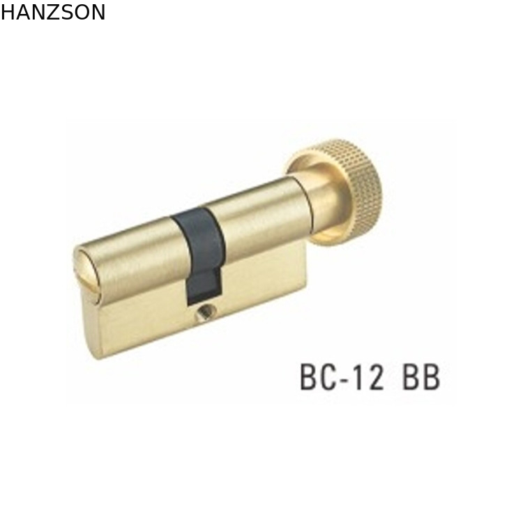 Xi lanh khóa cửa cấu hình Euro bền, Xi lanh khóa phòng tắm Kích thước 33,3 × 17,3 × 10,3mm