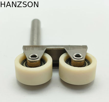 Con lăn cửa trượt nhẹ bánh xe nylon SS201 Chất liệu hiện đại