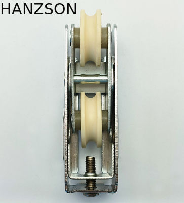 Con lăn cửa sổ trượt bằng nhôm dày 1.0mm Vòng bi nylon 608zz