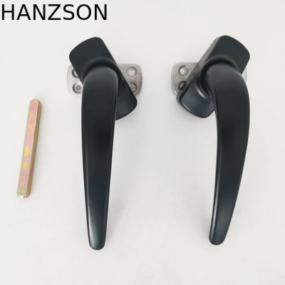 Khóa tay cầm cửa sổ trượt 150g Khóa nhôm kẽm màu đen Chốt cho cửa trượt