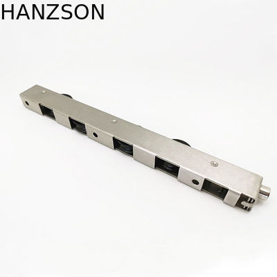 Con lăn cửa trượt bằng thép không gỉ OEM hạng nặng với 4 bánh Vật liệu POM