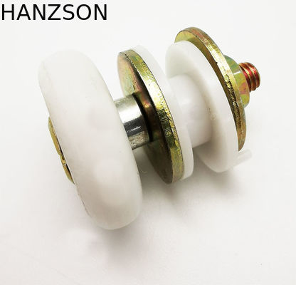 Con lăn cửa nylon bằng đồng thau OEM cho cabin tắm Chứng nhận ISO9001 2000