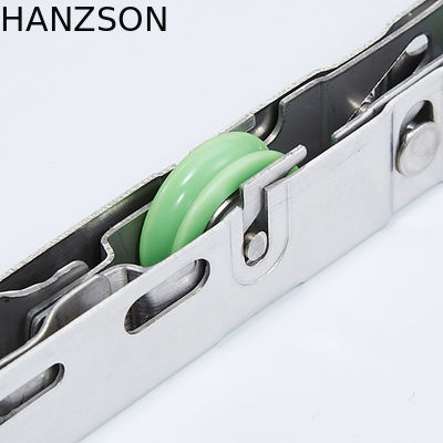 Con lăn cửa trượt ODM Nhiệm vụ nặng với 2 bánh POM Chất liệu sắt